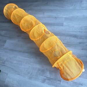 IKEA PS FANGST  Hanging STORAGE Caddy . Color Orange 5-6 Feet